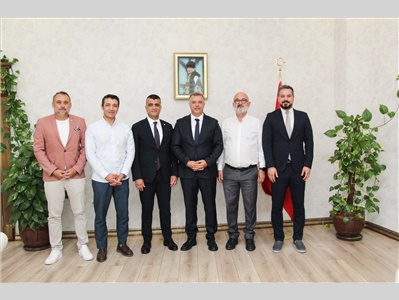 BARO YÖNETİMİNDEN, MERSİN CUMHURİYET BAŞSAVCISI SAYIN TOLGAHAN ÖZTOPRAK’A VEDA ZİYARETİ