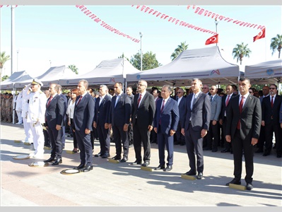 29 EKİM CUMHURİYET BAYRAMI ÇELENK SUNMA TÖRENİNE KATILDIK
