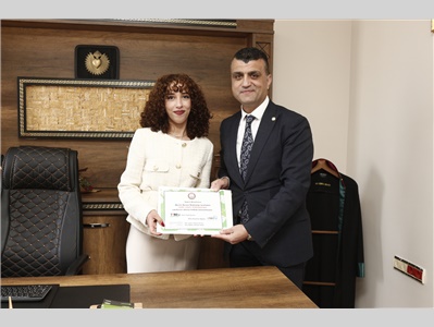 MESLEKTAŞIMIZIN OFİS AÇILIŞINA KATILDIK
