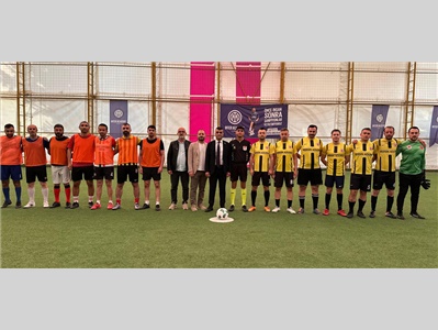 GELENEKSEL ATATÜRK KUPASI HALI SAHA FUTBOL TURNUVASI AÇILIŞI YAPILDI