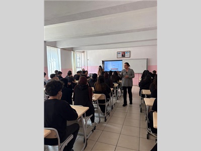 ÖĞRENCİLER AKRAN ZORBALIĞI VE SUÇ SAYILAN DAVRANIŞLAR KONULARINDA BİLGİLENDİRİLDİ
