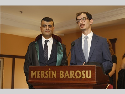 30 STAJYER AVUKATIMIZ CÜBBE GİYDİ