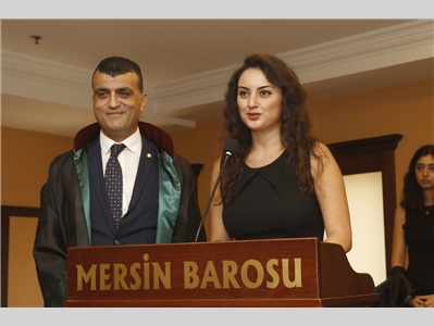 30 STAJYER AVUKATIMIZ CÜBBE GİYDİ