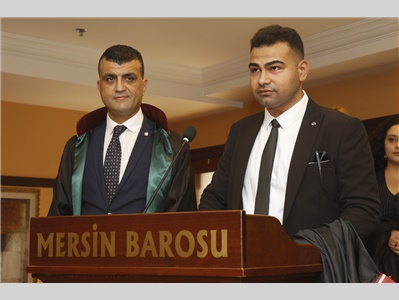 30 STAJYER AVUKATIMIZ CÜBBE GİYDİ