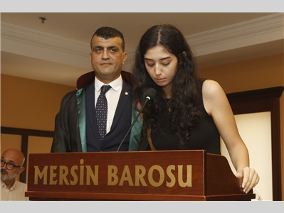 30 STAJYER AVUKATIMIZ CÜBBE GİYDİ