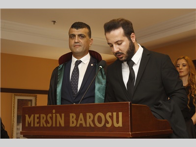 30 STAJYER AVUKATIMIZ CÜBBE GİYDİ