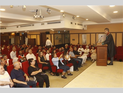 30 STAJYER AVUKATIMIZ CÜBBE GİYDİ