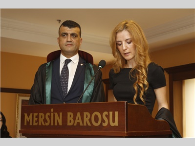 30 STAJYER AVUKATIMIZ CÜBBE GİYDİ