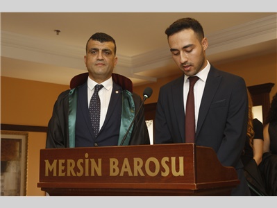 30 STAJYER AVUKATIMIZ CÜBBE GİYDİ