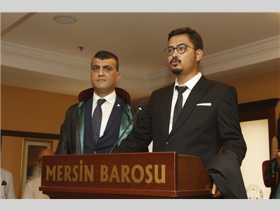 30 STAJYER AVUKATIMIZ CÜBBE GİYDİ