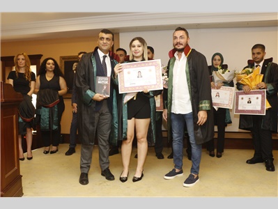 30 STAJYER AVUKATIMIZ CÜBBE GİYDİ