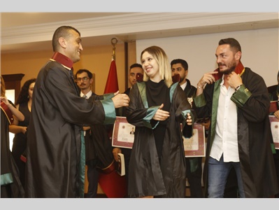 30 STAJYER AVUKATIMIZ CÜBBE GİYDİ