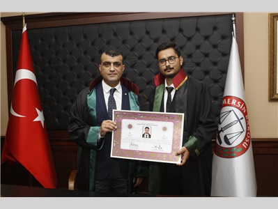 30 STAJYER AVUKATIMIZ CÜBBE GİYDİ