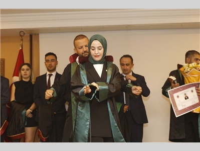 30 STAJYER AVUKATIMIZ CÜBBE GİYDİ