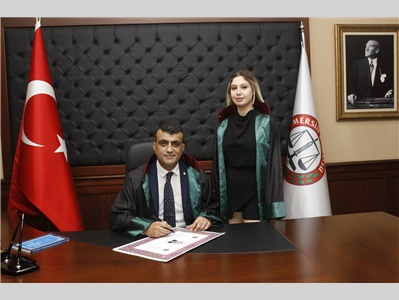 30 STAJYER AVUKATIMIZ CÜBBE GİYDİ