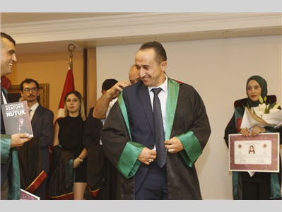 30 STAJYER AVUKATIMIZ CÜBBE GİYDİ