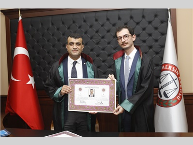 30 STAJYER AVUKATIMIZ CÜBBE GİYDİ
