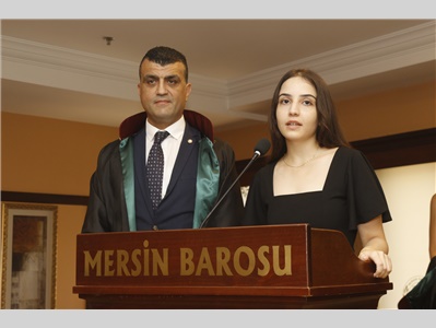 30 STAJYER AVUKATIMIZ CÜBBE GİYDİ