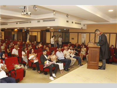 30 STAJYER AVUKATIMIZ CÜBBE GİYDİ