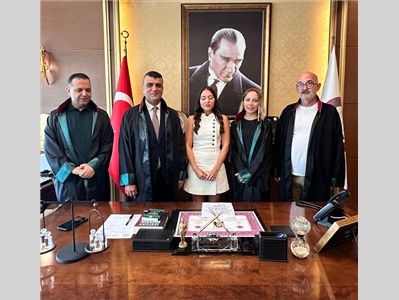 BİR MESLEKTAŞIMIZ DAHA AVUKATLIK MESLEĞİNE İLK ADIMI ATTI