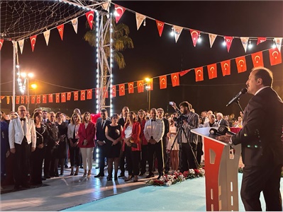 BAŞKANIMIZ, MERSİN VALİLİĞİ’NİN DÜZENLEDİĞİ CUMHURİYET RESEPSİYONU’NA KATILDI