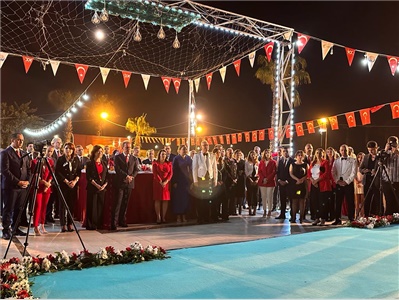 BAŞKANIMIZ, MERSİN VALİLİĞİ’NİN DÜZENLEDİĞİ CUMHURİYET RESEPSİYONU’NA KATILDI