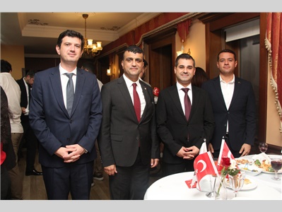 MERSİN BAROSU CUMHURİYET RESEPSİYONU DÜZENLEDİ
