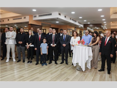 MERSİN BAROSU CUMHURİYET RESEPSİYONU DÜZENLEDİ