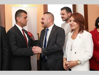 MERSİN BAROSU CUMHURİYET RESEPSİYONU DÜZENLEDİ