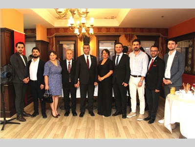 MERSİN BAROSU CUMHURİYET RESEPSİYONU DÜZENLEDİ
