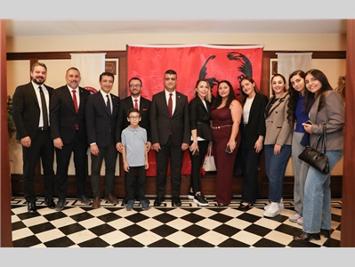 MERSİN BAROSU CUMHURİYET RESEPSİYONU DÜZENLEDİ