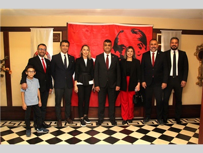 MERSİN BAROSU CUMHURİYET RESEPSİYONU DÜZENLEDİ