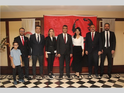 MERSİN BAROSU CUMHURİYET RESEPSİYONU DÜZENLEDİ