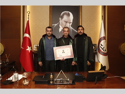32 STAJYER AVUKATIMIZ CÜBBE GİYDİ