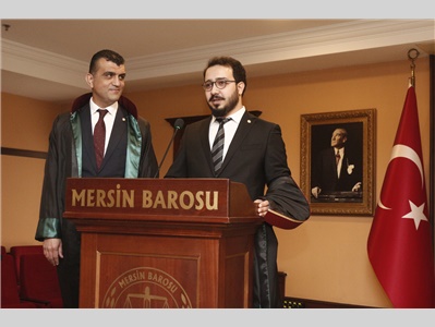 32 STAJYER AVUKATIMIZ CÜBBE GİYDİ