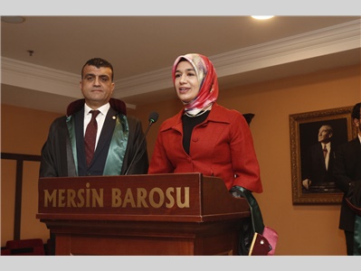 32 STAJYER AVUKATIMIZ CÜBBE GİYDİ