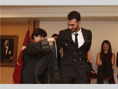 32 STAJYER AVUKATIMIZ CÜBBE GİYDİ