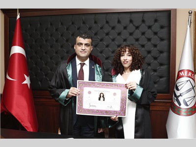 32 STAJYER AVUKATIMIZ CÜBBE GİYDİ