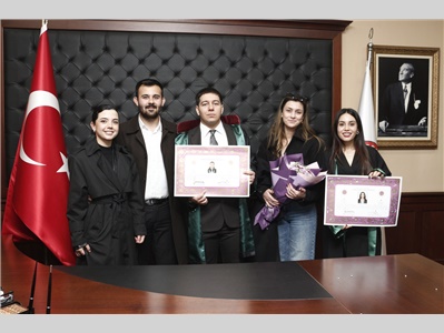 32 STAJYER AVUKATIMIZ CÜBBE GİYDİ