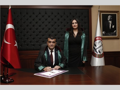 32 STAJYER AVUKATIMIZ CÜBBE GİYDİ