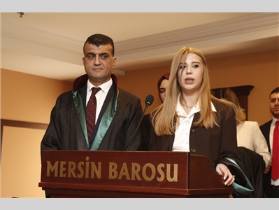 32 STAJYER AVUKATIMIZ CÜBBE GİYDİ