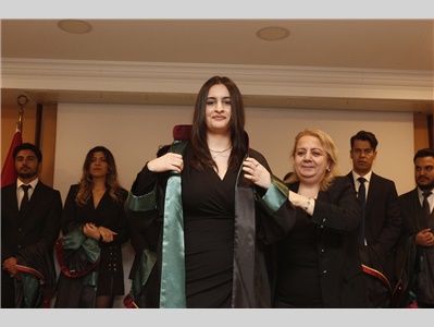 32 STAJYER AVUKATIMIZ CÜBBE GİYDİ