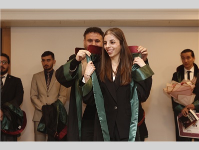 32 STAJYER AVUKATIMIZ CÜBBE GİYDİ