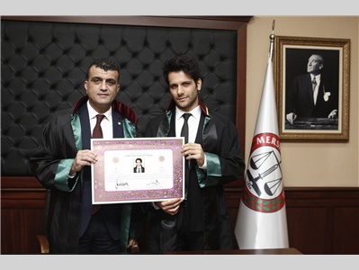 32 STAJYER AVUKATIMIZ CÜBBE GİYDİ
