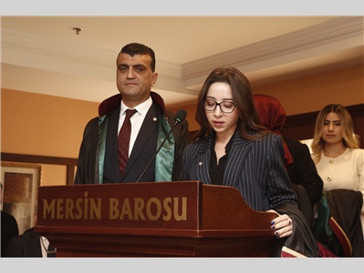 32 STAJYER AVUKATIMIZ CÜBBE GİYDİ