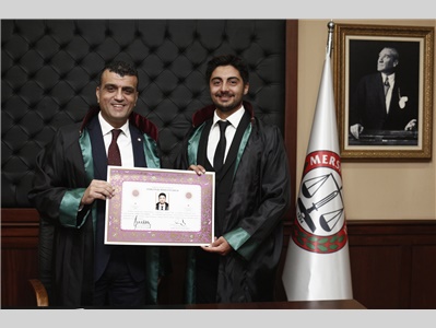 32 STAJYER AVUKATIMIZ CÜBBE GİYDİ