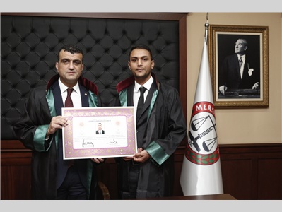 32 STAJYER AVUKATIMIZ CÜBBE GİYDİ