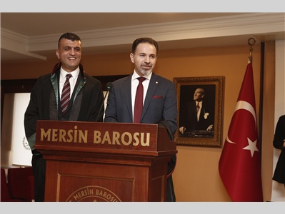22 STAJYER AVUKATIMIZ CÜBBE GİYDİ