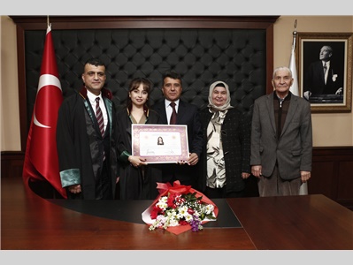 22 STAJYER AVUKATIMIZ CÜBBE GİYDİ
