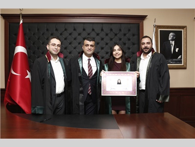 22 STAJYER AVUKATIMIZ CÜBBE GİYDİ